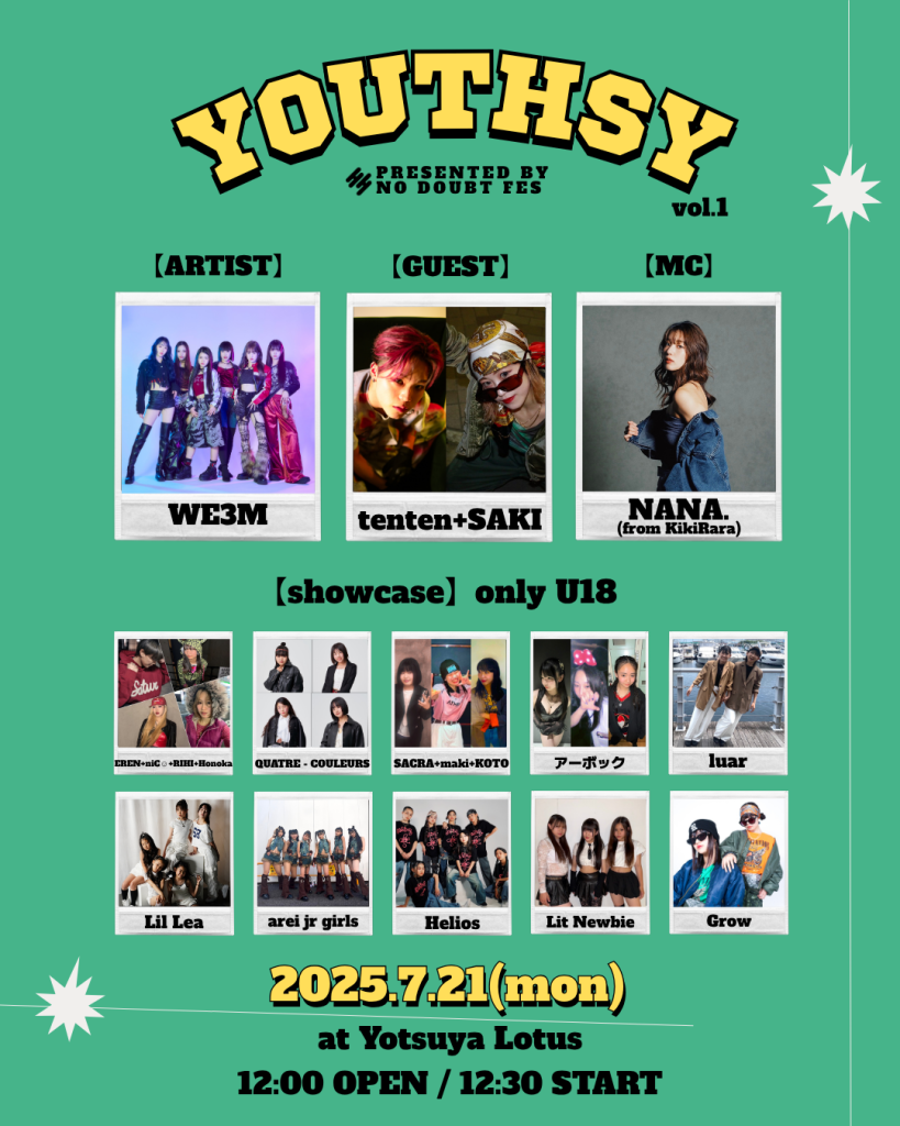 Youthsy vol.1 ~presented by No Doubt Fes~