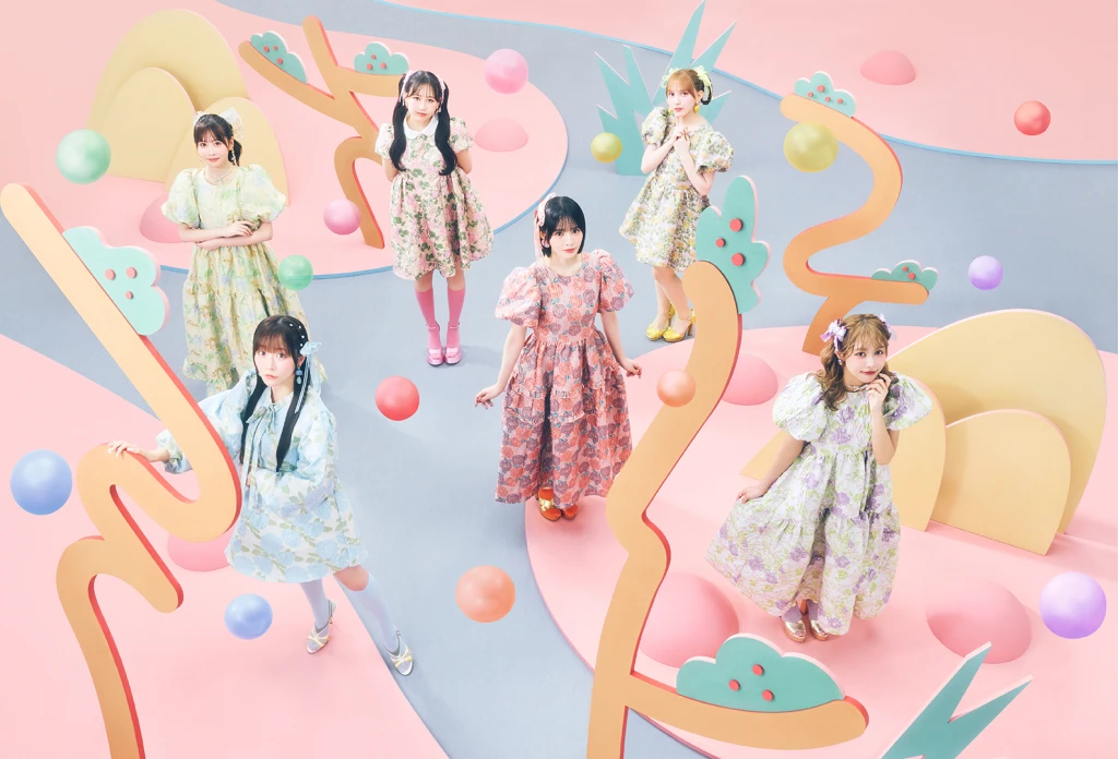 FRUITS ZIPPER、10月発売の4thシングルCD『はちゃめちゃわちゃ