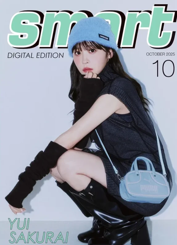 男性ファッション誌「smart」、表紙にFRUITS ZIPPER櫻井優衣を初